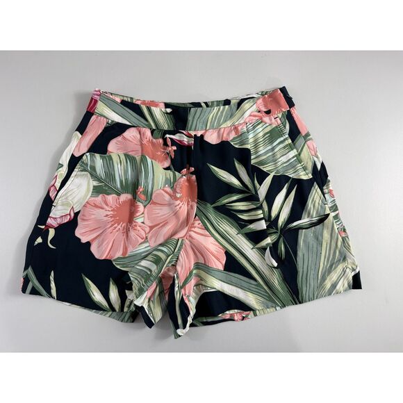 Ann Taylor Pants - Ann Taylor Women's Floral Tropical Print Dressy Shorts Side Zipper Size 2